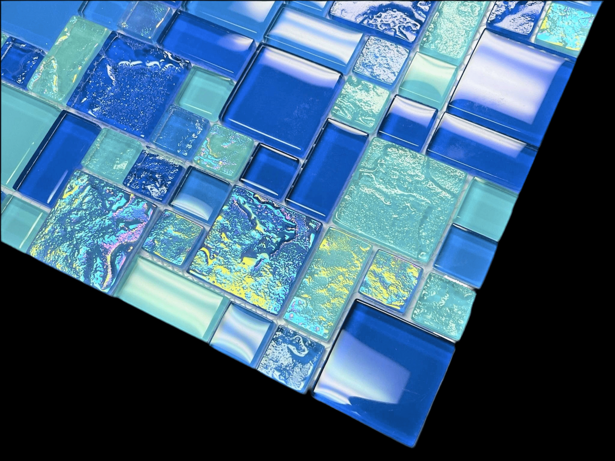 Bahamas Light Blue Blend Pool Tile 
