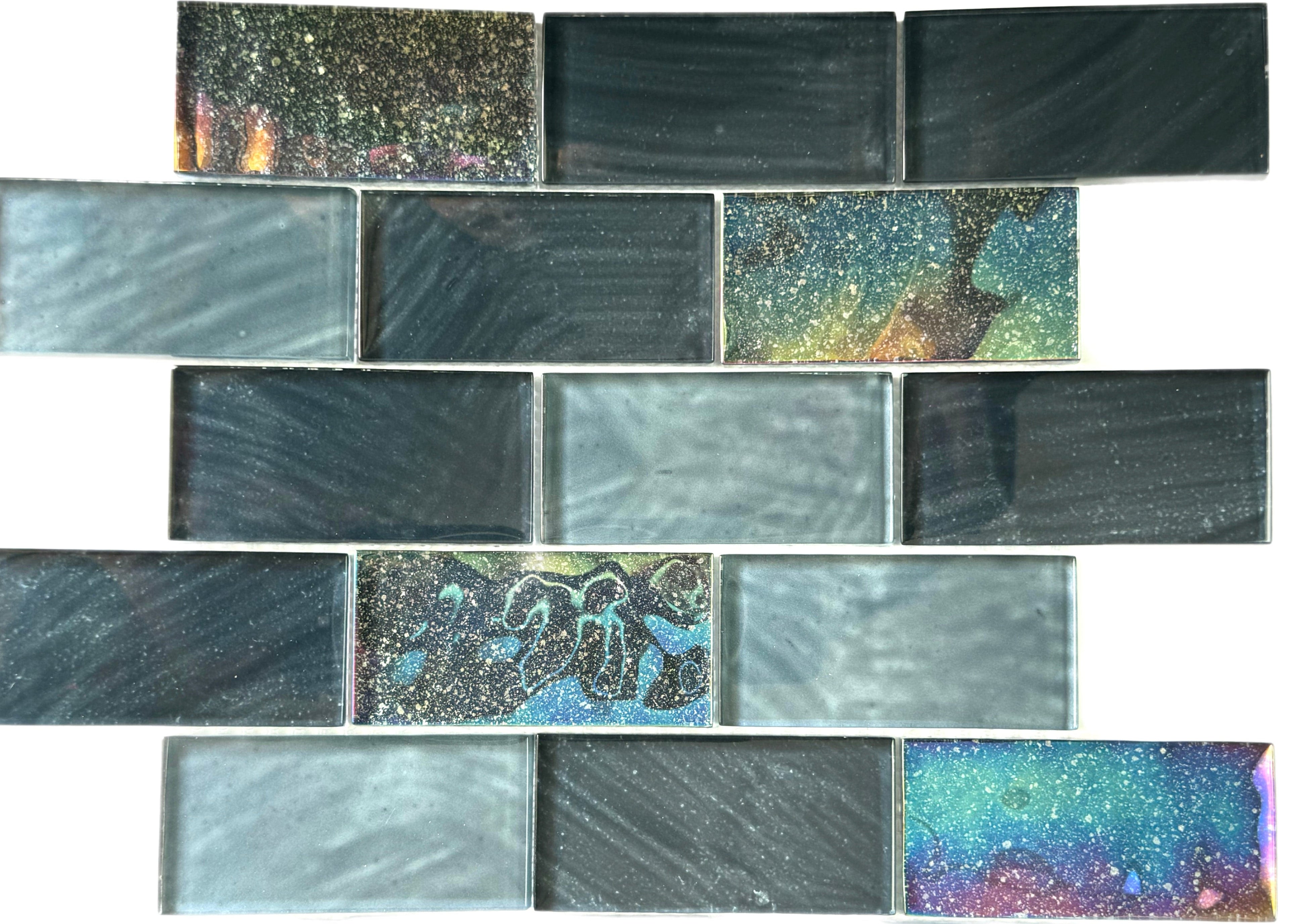 Galaxy Graphite Pool Tile
