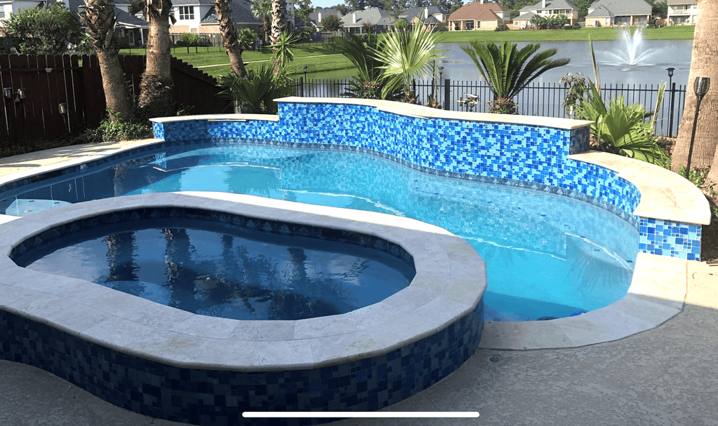 Glass Pool Mosaic Tile
