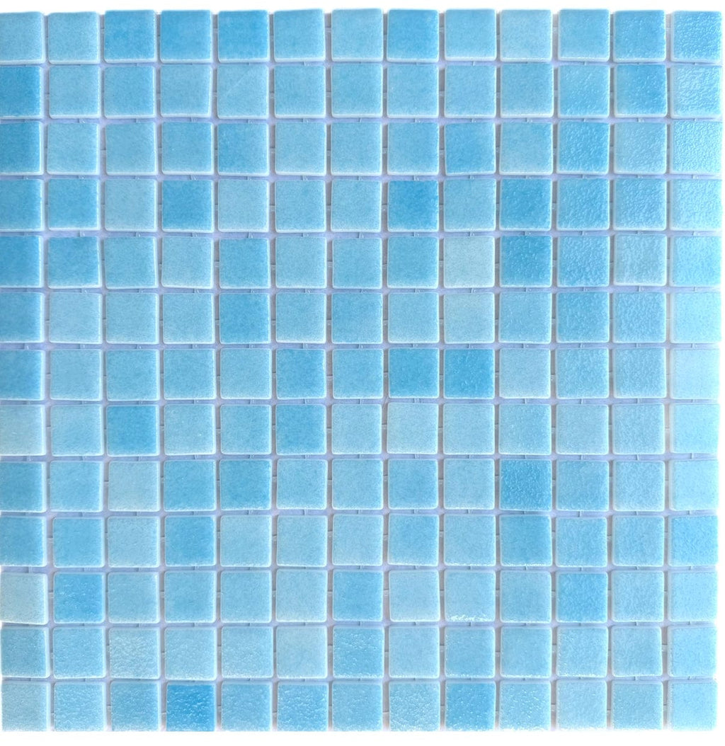 Foggy Nieblas Celestial Blue Pool Tile