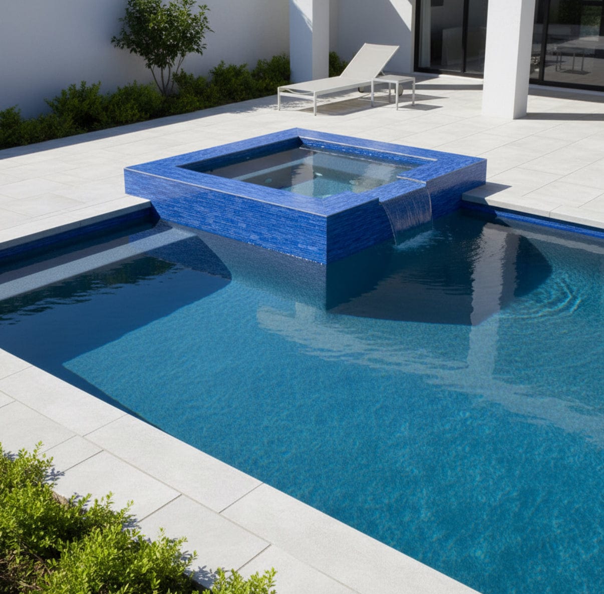 Ripple Electric Blue 1x2