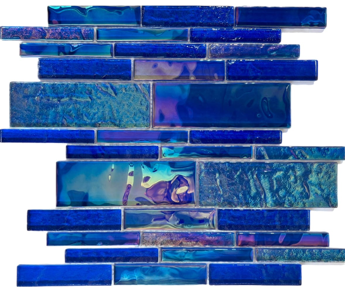 Nautical Cobalt Lineal Pool Tile
