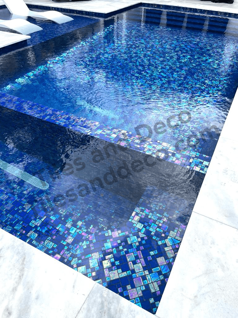 Equinox Cobalt Mix Pool Tile
