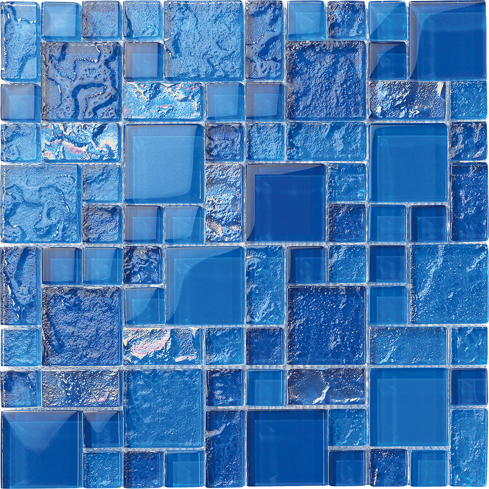 Bahamas Light Blue Blend Pool Tile 
